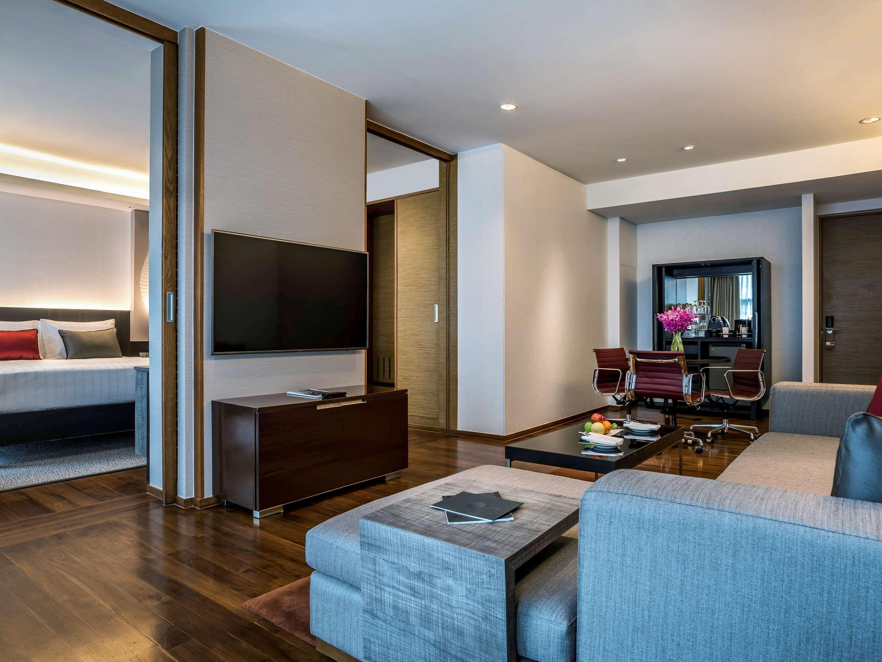 Hotel Pullman Bangkok King Power Exteriér fotografie A suite at the hotel